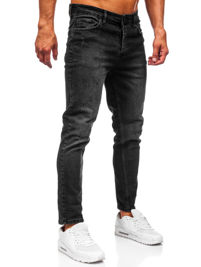 Pantalón vaquero slim fit para hombre negro Bolf 6525