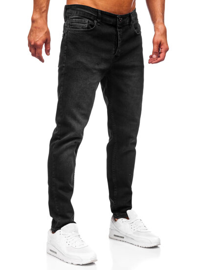 Pantalón vaquero slim fit para hombre negro Bolf 6588