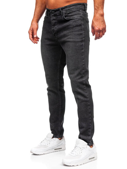 Pantalón vaquero slim fit para hombre negro Bolf 6648