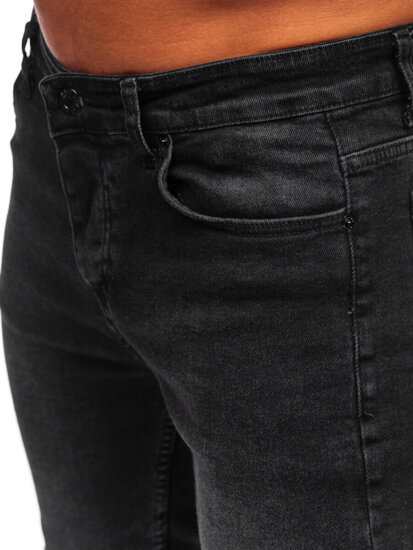 Pantalón vaquero slim fit para hombre negro Bolf 6687