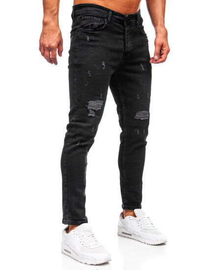 Pantalón vaquero slim fit para hombre negro Bolf 6853