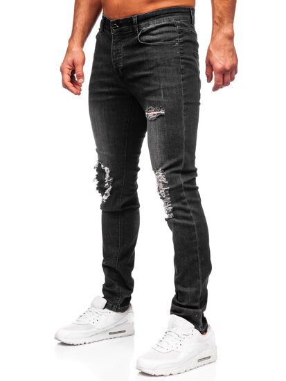 Pantalón vaquero slim fit para hombre negro Bolf MP0085N