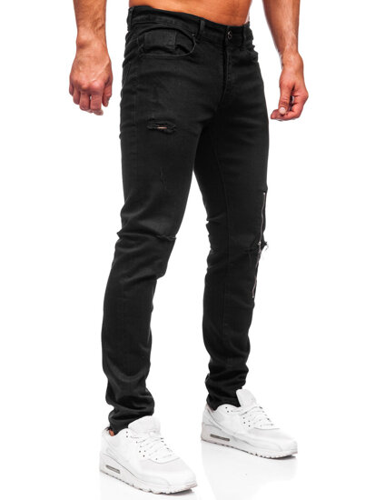 Pantalón vaquero slim fit para hombre negro Bolf MP0087N