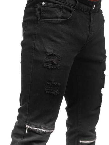 Pantalón vaquero slim fit para hombre negro Bolf MP0117N