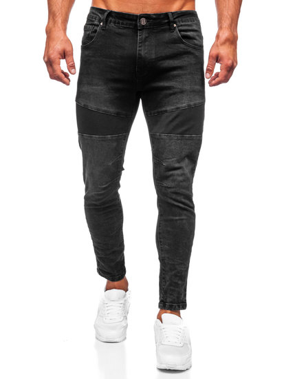 Pantalón vaquero slim fit para hombre negro Bolf TF274