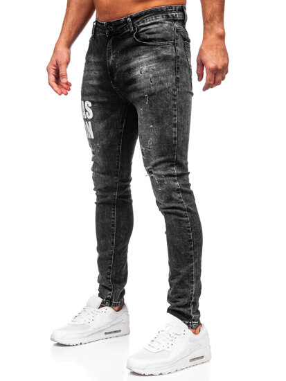 Pantalón vaquero slim fit para hombre negro Bolf TF291