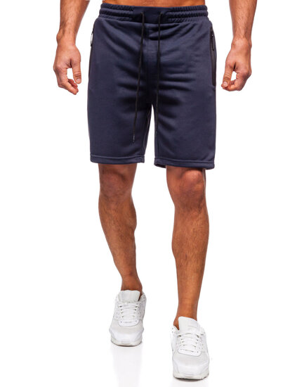 Pantalones cortos para hombre Azul oscuro Bolf 17K532