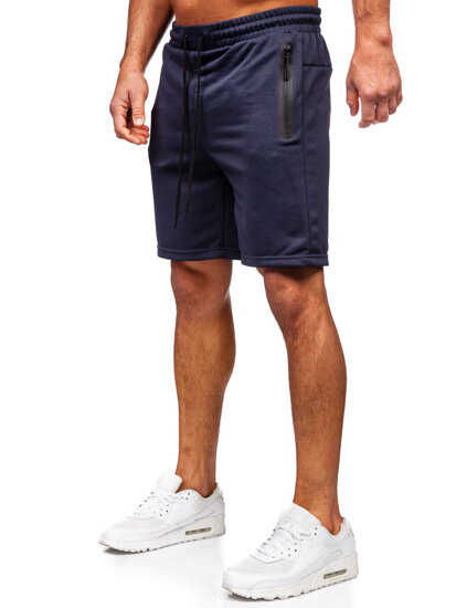 Pantalones cortos para hombre Azul oscuro Bolf 17K532