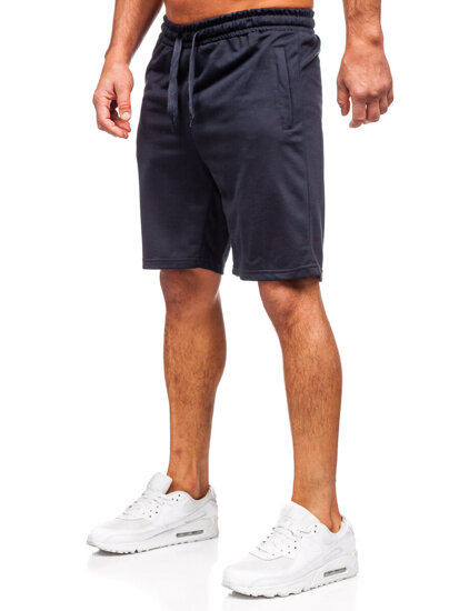 Pantalones cortos para hombre Azul oscuro Bolf 8K1551