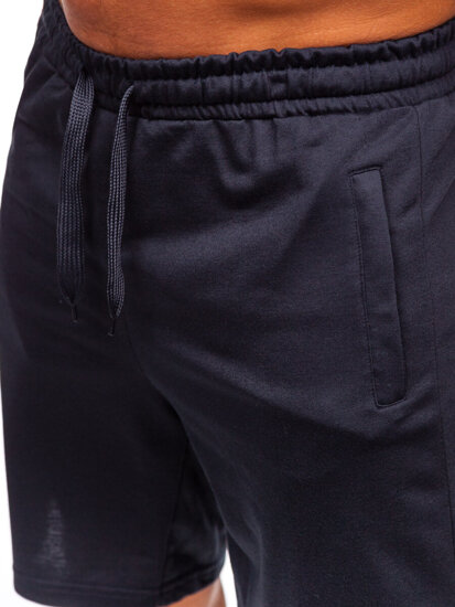 Pantalones cortos para hombre Azul oscuro Bolf 8K1551