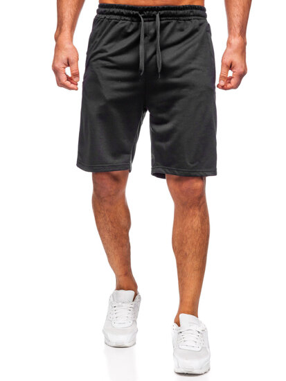 Pantalones cortos para hombre Negro Bolf 8K1551