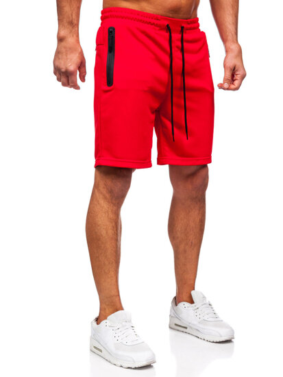 Pantalones cortos para hombre Rojo Bolf 17K532