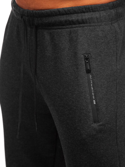 Pantalones deportivos holgados para hombre Antracita Bolf JX6507