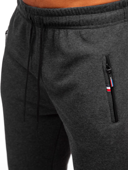 Pantalones deportivos holgados para hombre Grafito Bolf JX6500