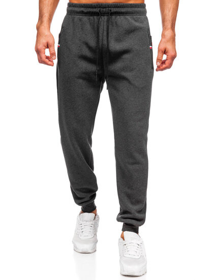 Pantalones deportivos holgados para hombre Grafito Bolf JX6500