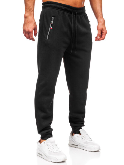 Pantalones deportivos holgados para hombre Negro Bolf JX6500