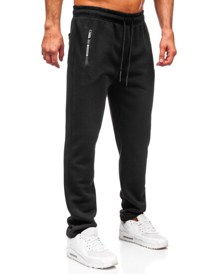 Pantalones deportivos holgados para hombre Negro Bolf JX6506