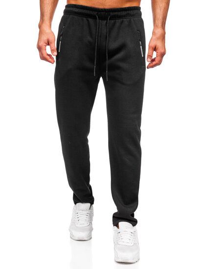 Pantalones deportivos holgados para hombre Negro Bolf JX6506