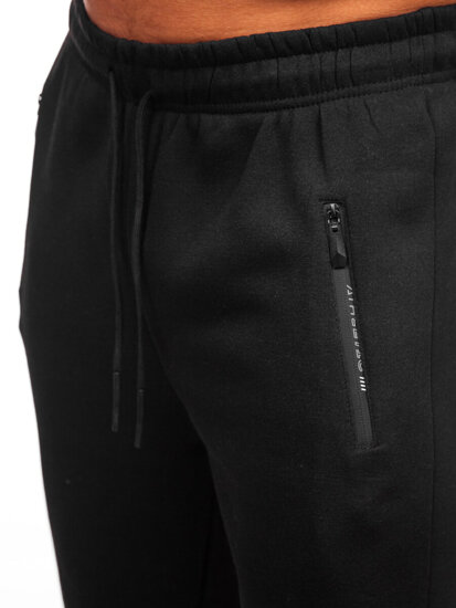 Pantalones deportivos holgados para hombre Negro Bolf JX6507