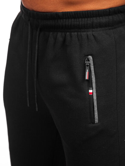 Pantalones deportivos para hombre Negro Bolf JX6277