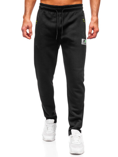 Pantalones deportivos para hombre Negro Bolf JX6282