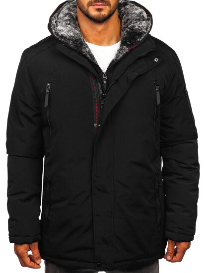 Parka de invierno para hombre negro Bolf 5M3221