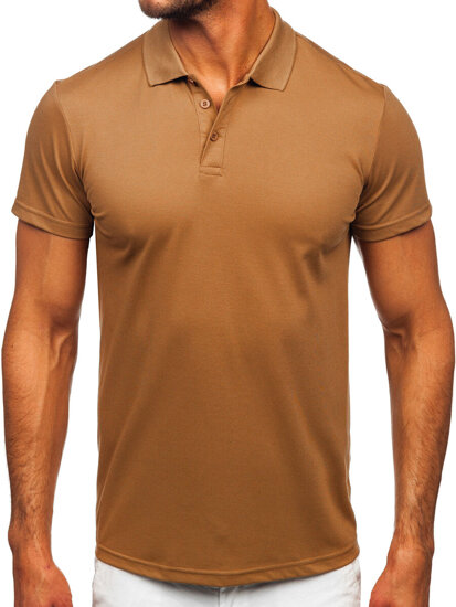 Polo para hombre Marrón Bolf 8T80