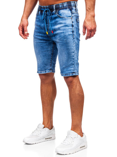 Short vaquero para hombre azul marino Bolf TF183