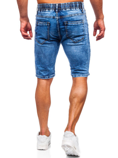 Short vaquero para hombre azul marino Bolf TF183