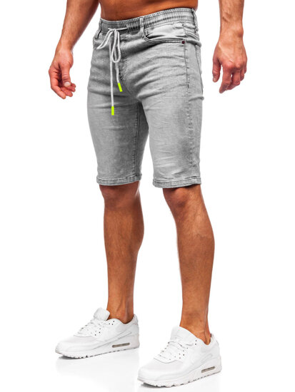 Short vaquero para hombre color gris Bolf TF235