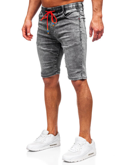 Short vaquero para hombre color negro Bolf TF175