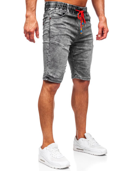 Short vaquero para hombre color negro Bolf TF175