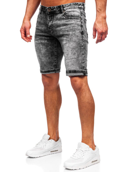 Short vaquero para hombre color negro Bolf TF188