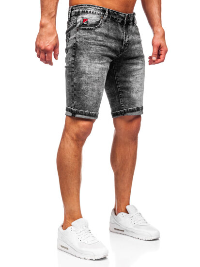 Short vaquero para hombre color negro Bolf TF188