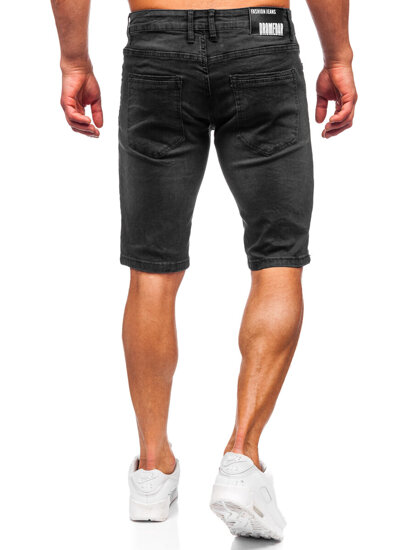 Short vaquero para hombre color negro Bolf TF194