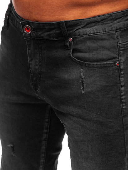 Short vaquero para hombre color negro Bolf TF194