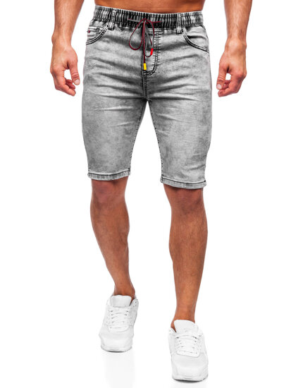 Short vaquero para hombre gris Bolf TF181