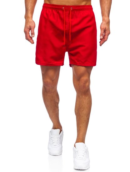 Shorts de baño para hombre color burdeos Bolf YW02001