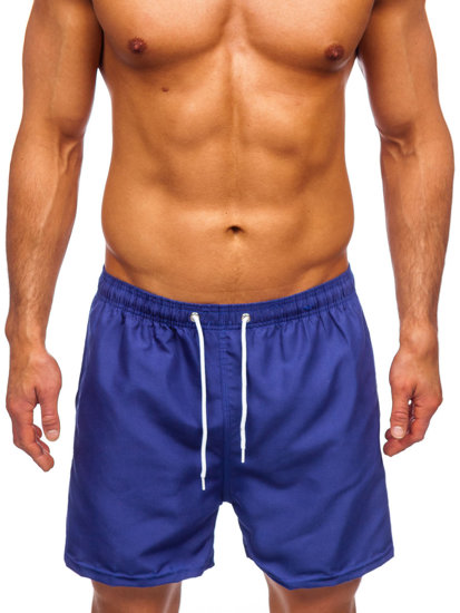 Shorts de baño para hombre color cobalto Bolf YW02001