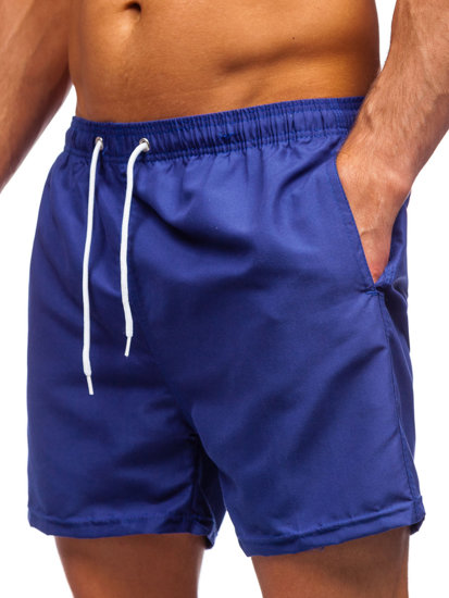 Shorts de baño para hombre color cobalto Bolf YW02001