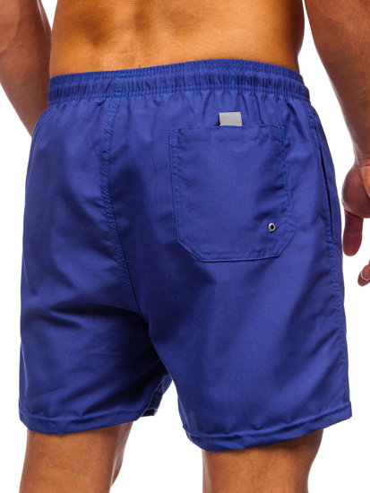 Shorts de baño para hombre color cobalto Bolf YW02001