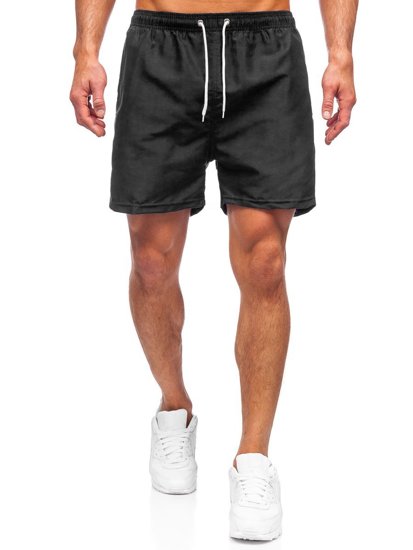 Shorts de baño para hombre color negro Bolf YW02001