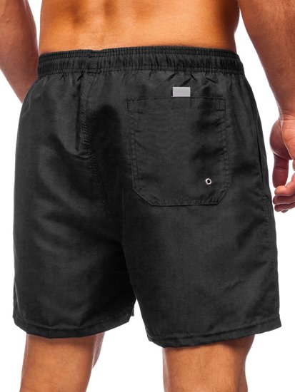 Shorts de baño para hombre color negro Bolf YW02001