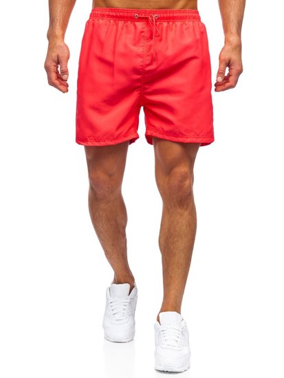 Shorts de baño para hombre color rosa Denley YW07001