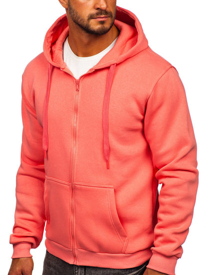 Sudadera abierta gruesa con capucha para hombre coral Bolf 2008