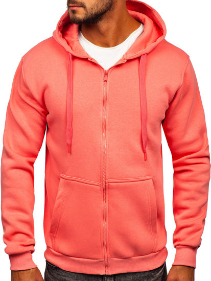 Sudadera abierta gruesa con capucha para hombre coral Bolf 2008