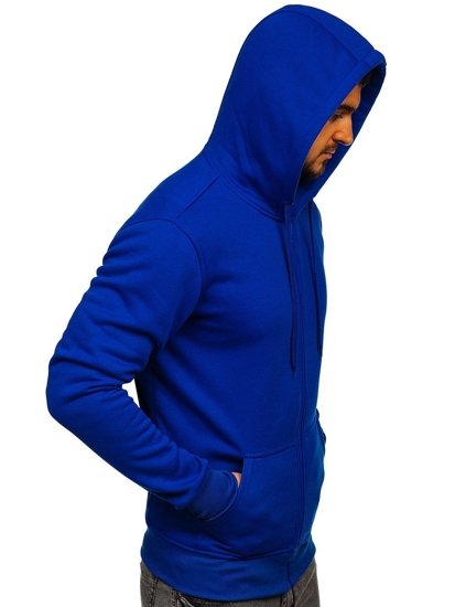 Sudadera con capucha para hombre azul medio Bolf 2008