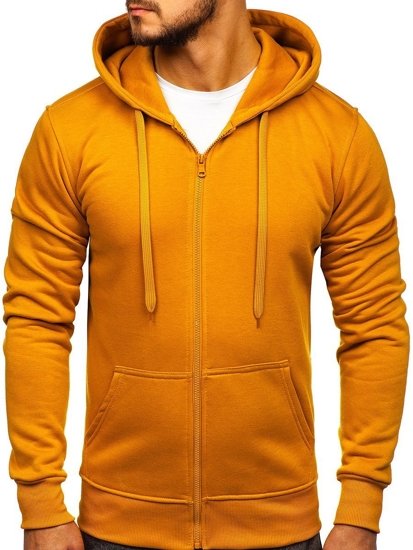 Sudadera con capucha para hombre camel Bolf 2008