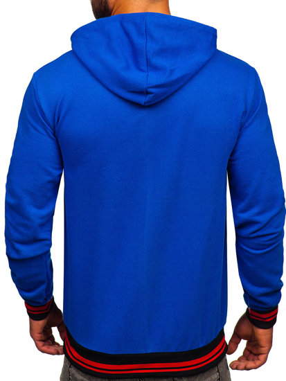 Sudadera con capucha para hombre cobalto Bolf 145369