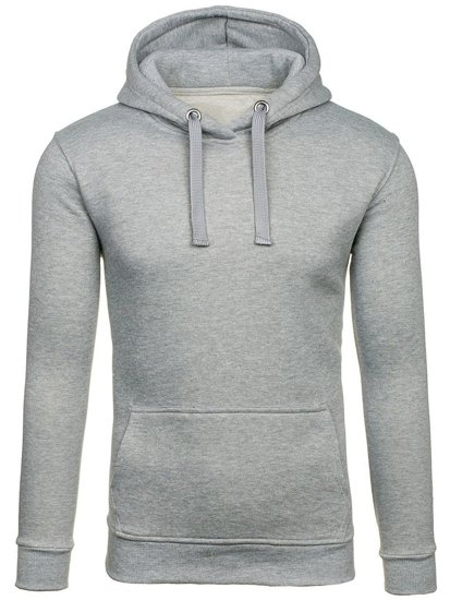 Sudadera con capucha para hombre gris Bolf 2009